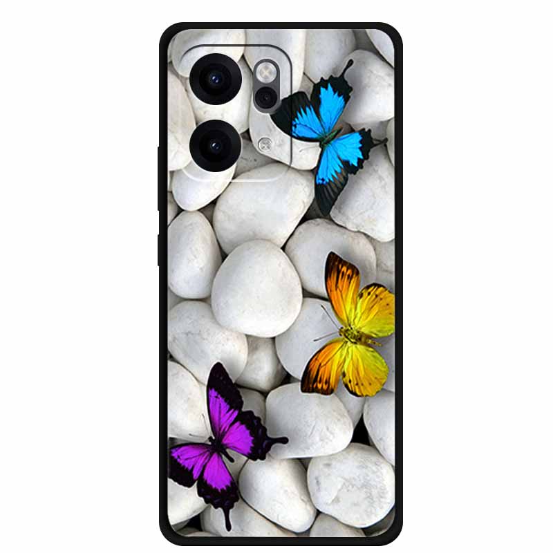 For Oppo Reno14 Pro 5G Case Animals Soft Silicone TPU Phone Cases Back Cover for Oppo Reno 14 Lion Shockproof Cool Wolf Capa