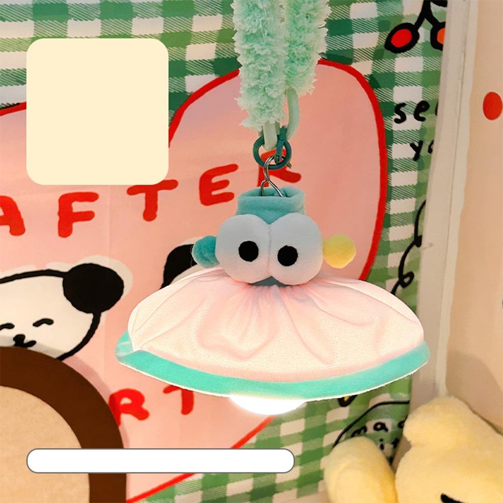 New Wind Chimes Dopamine Night Light Colorful Plush Hanging Lantern LED Chandelier for Home Decoration