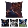 C-Cristiano R-Ronaldo Cr7 Taie d'oreiller Carré Oreiller Chambre à coucher Canapé Loisir Confort Coussin Voiture Salon Décoration de la maison