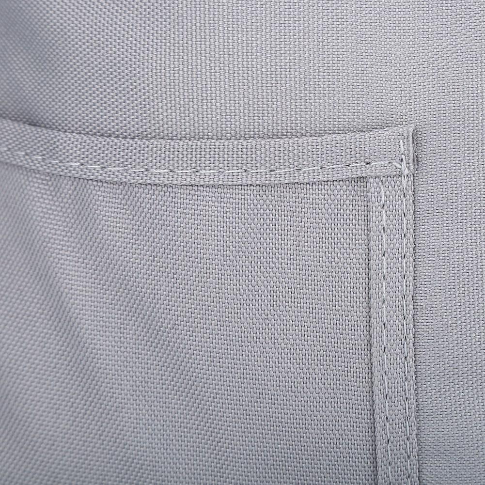 Oxford Fabric Baby Bedside Hanging Storage Bag Book Bottle Phone Organizer Pocket (Gray)