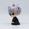 Anime Kawaii PVC Collection Dolls Fushiguro Look Up Ryomen Sukuna Toy Gojo Jujutsu Kaisen Mini  Geto Suguru Sitting Figure