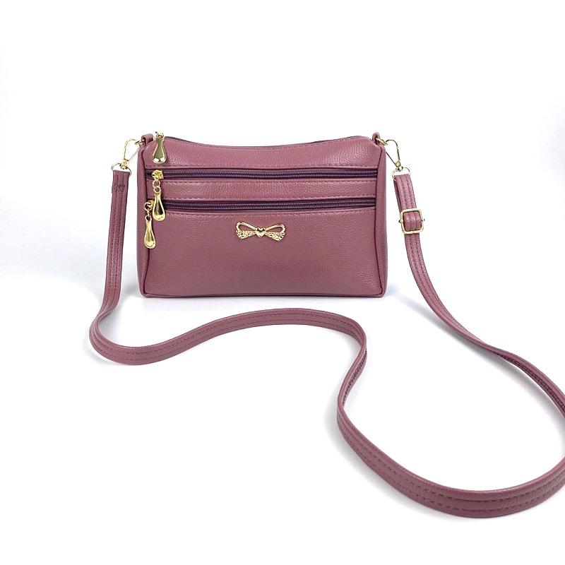 

Новая женская сумка через плечо и через плечо с широким дном - большая вместимость для покупок, монет и мобильного телефона кирпич красный