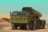 Trumpeter Soviet Army 9K57 Multiple Rocket Launcher Uragan Plastic Model 07180 1/72