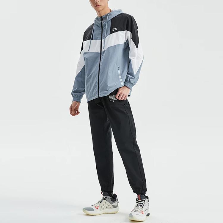 Li Ning Badfive Gestrickte Jogginghose Herren Schwarz AKXR077-3
