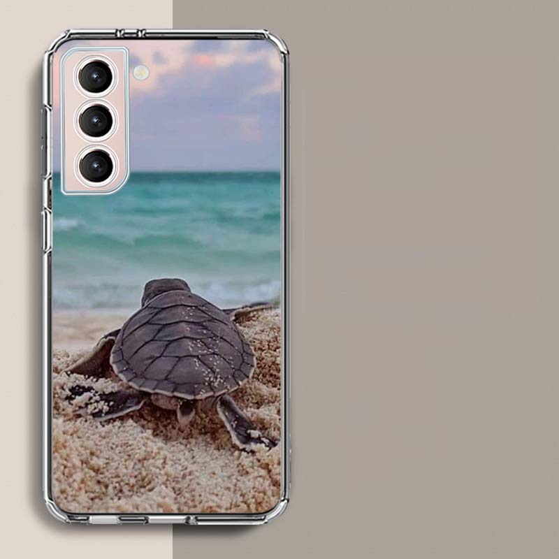 The Little Turtle Crawled Towards The Sea Phone Case For Samsung A16 A26 A36 A56 A17 A15 A25 A35 A55 A14 A24 A34 A54 A04S A05S G