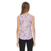 Women's Fashion Casual Basic Pleated Plain Button Square Collar Sleeveless Vest Print Summer Tank Tops