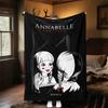 1PC Annabelle Creation Outdoor Flannel Blanket Soft Plush Decor for Picnics, camping,Bedroom, Playroom, Office1150A