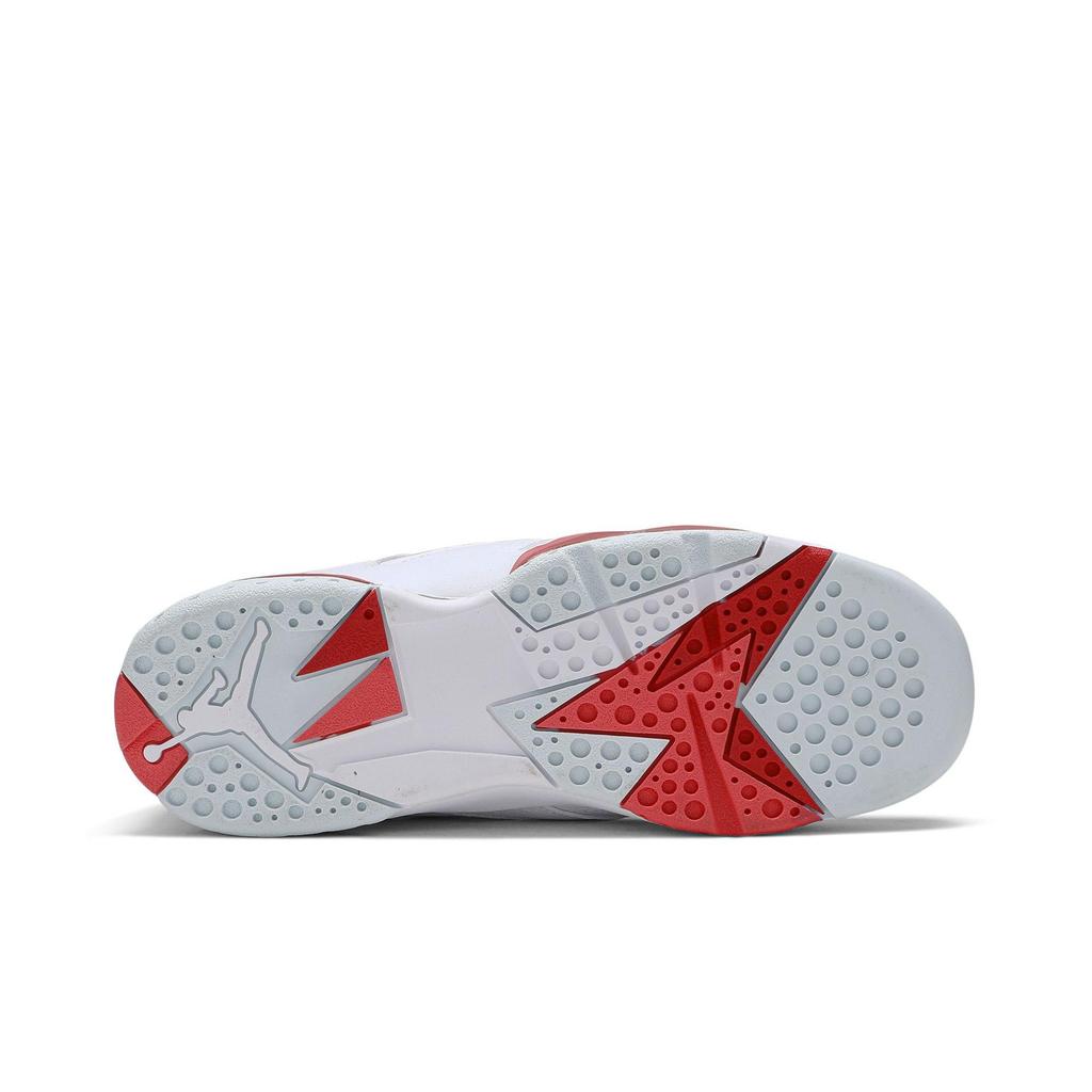 Air Jordan 7 Retro Grade School 'Topaz Mist' (Unisex) White / White-Topaz Mist-Ember Glow Kids' Basketball Shoes 442960 104