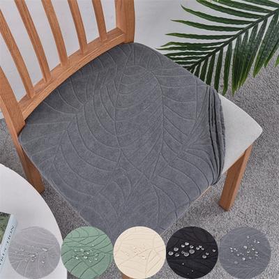 Water Repellent Dining Seat Cushion Cover Stretch Spandex Kitchen Chair Covers Chair Slipcover for Banquet Office Hotel Party
