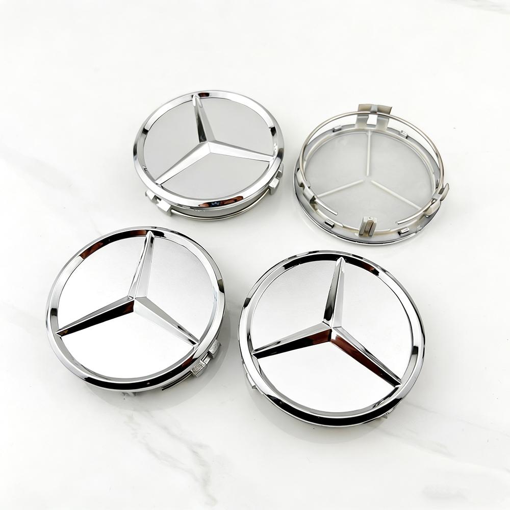 A1714000025 4pcs 75MM Car Wheel Center Hub for Mercedes Benz AMG A C GLC GLA GLK GLE W205 W204 W203 W212 W211 W213 W210 W164