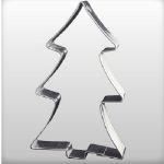 Emporte pieces special pain d'epices en forme de sapin de noel 19 cm - lares