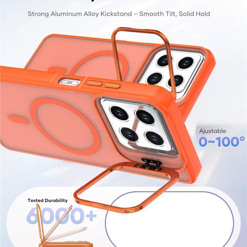 The new lens holder is suitable for Redmi 15 strong magnetic mobile phone case 15C two-in-one color-transparent anti-drop protective cover.