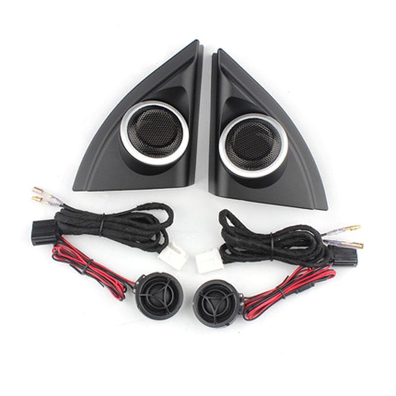 Baificar Brand New Triangle Head Speakers Car Audio Trumpet Door Trim Tweeter Speaker For Toyota Yaris L Vios 2014-2019