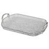 Food Platter Clear Plastic Serving Tray With Handles Versatile Dining Tea Serving Platter For Home Restaurant Cafe Decorate Tray