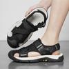 Hot sales Summer men's mesh sandals Comfortable breathable and non slip shoes Outdoor leisure beach walk men's Adulto shoes