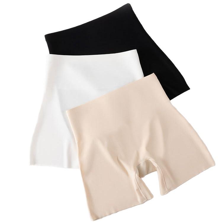 Women's High-Waisted Seamless Tummy-Control Safety Shorts: Anti-Exposure, Belly Slimming, No-Roll Boxer Briefs with Butt Lift