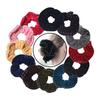 Duoling 80-Diamond Velvet Rhinestone Hair Tie, Korean Fashion Elastic Hair Accessory.