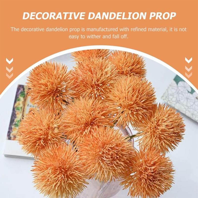 72CM 1 Stück Plastik Künstliche Pflanzen Löwenzahn für Heimvasen Gartendekorationszubehör Hochzeit Brautsträuße DIY Geschenke