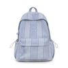 Zaino Scolastico Coreano Semplice a Quadri Zaino Casual Versatile Leggero Zaino Scolastico per Studente delle Scuole Superiori Zaino per la Classe Pendolare Viaggio