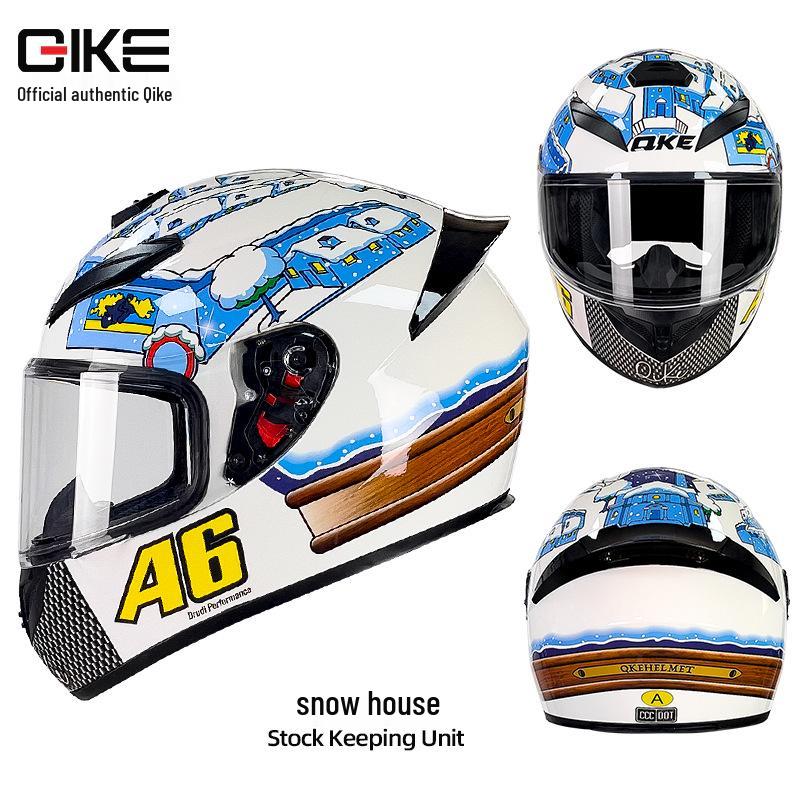 Riding K Unisex Bluetooth Motorcycle Helmet - Full Face, Winter & All-Season Safety for Electric Vehicles