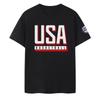 USA Basketball Jerseys National Team Jerseys Sports Men Clothing Short Sleeve Round Neck Printing Pullover T-Shirt