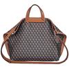 DISSONA Monogram Folded Ear Shoulder Tote Bag