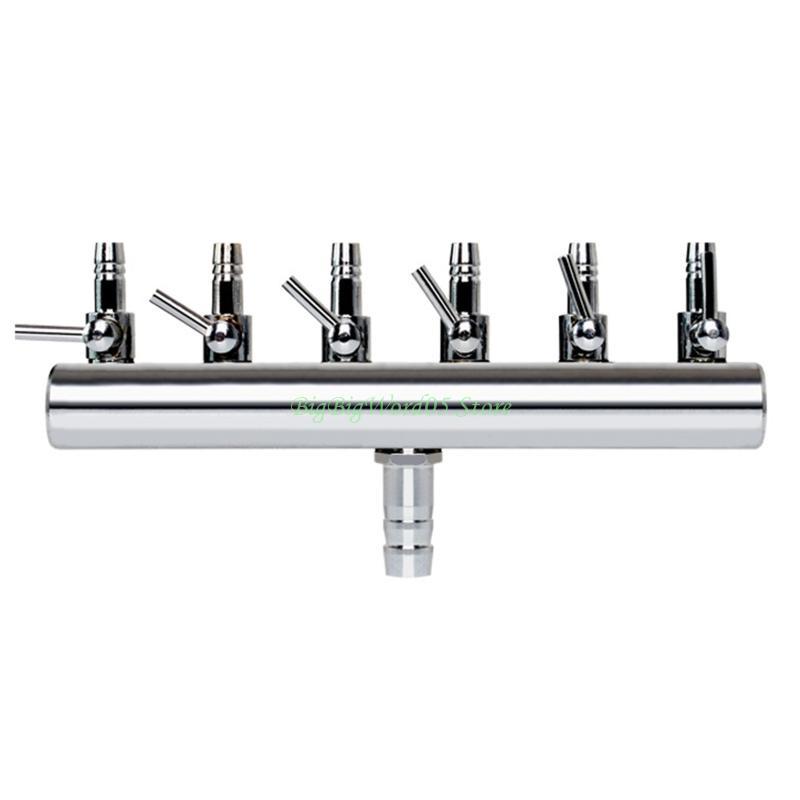 24TE 2/4/6/8/10 Way Air Splitter for Valve Aquarium Fish for Tank Air Split
