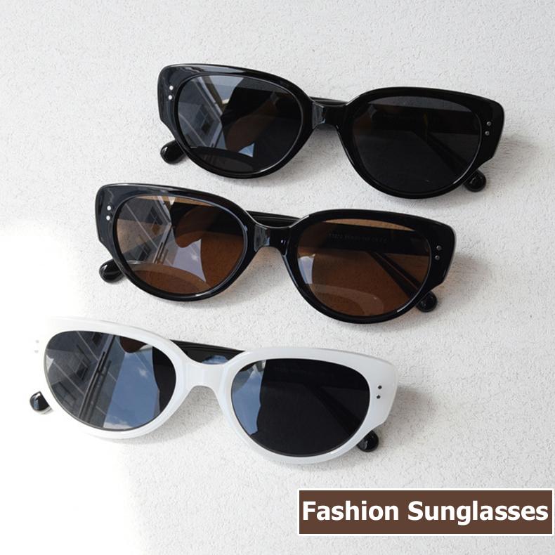 Summer Fashion Sunglasses Cat Eye Frame UV400 Shades Sun Glasses Vintage Eyewear Outdoor Sun Protection Eyeglasses