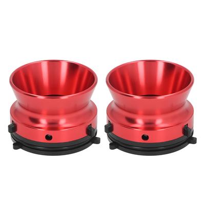 1 Pair NAB Hub Adapters Polished Aluminum Alloy Universal Loading Device 10 Inch Opener for Studer