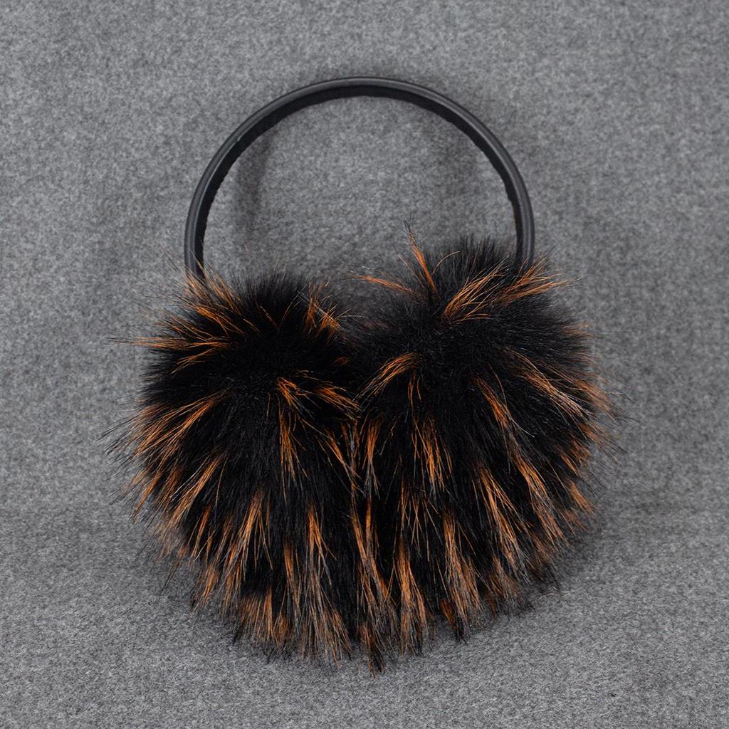 Unisex Damen Kinder Winter Kunstpelz Ohrenschützer Niedlich Weich Plüsch Über dem Kopf Warm Ohrwärmer Winddicht Flauschig Ohrenabdeckungen