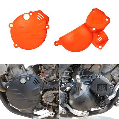 Motorcycle Clutch Cover-CC37/Ignition Cover-Cl41 Engine Protector Kit For HENGJIAN HJ250H-1 HJ250H-5 MT250 Dirt