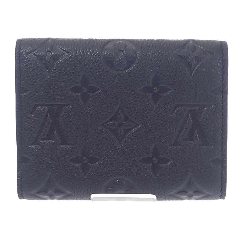 LOUIS VUITTON  M64060 Tri-fold wallet Noir Monogram Ann Platt Women