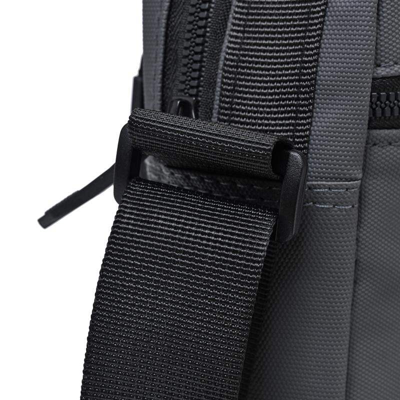 Men's Crossbody Bag - Multi-Compartment Business Shoulder Bag with Adjustable Strap, Compact Design for Travel & Everyday Use