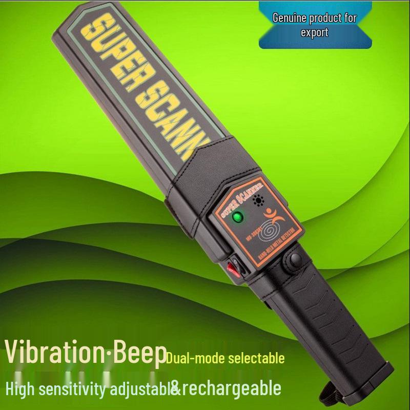 Compact Rechargeable High-Sensitivity Handheld Metal Detector