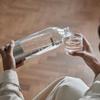 aarke Carbonator Replacement PET Bottles x PET Stainless Steel (800ml 2-pack) BPA-Free Bottles, Clear/Steel Silver,