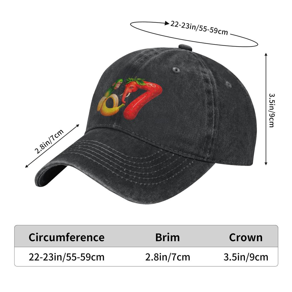 Summer 67 Six Seven 67 Funny Italian Brainrot Funny Gaming Meme Baseball Cap Sun Design Washed Hip Hop Hats Unisex Men Vintage