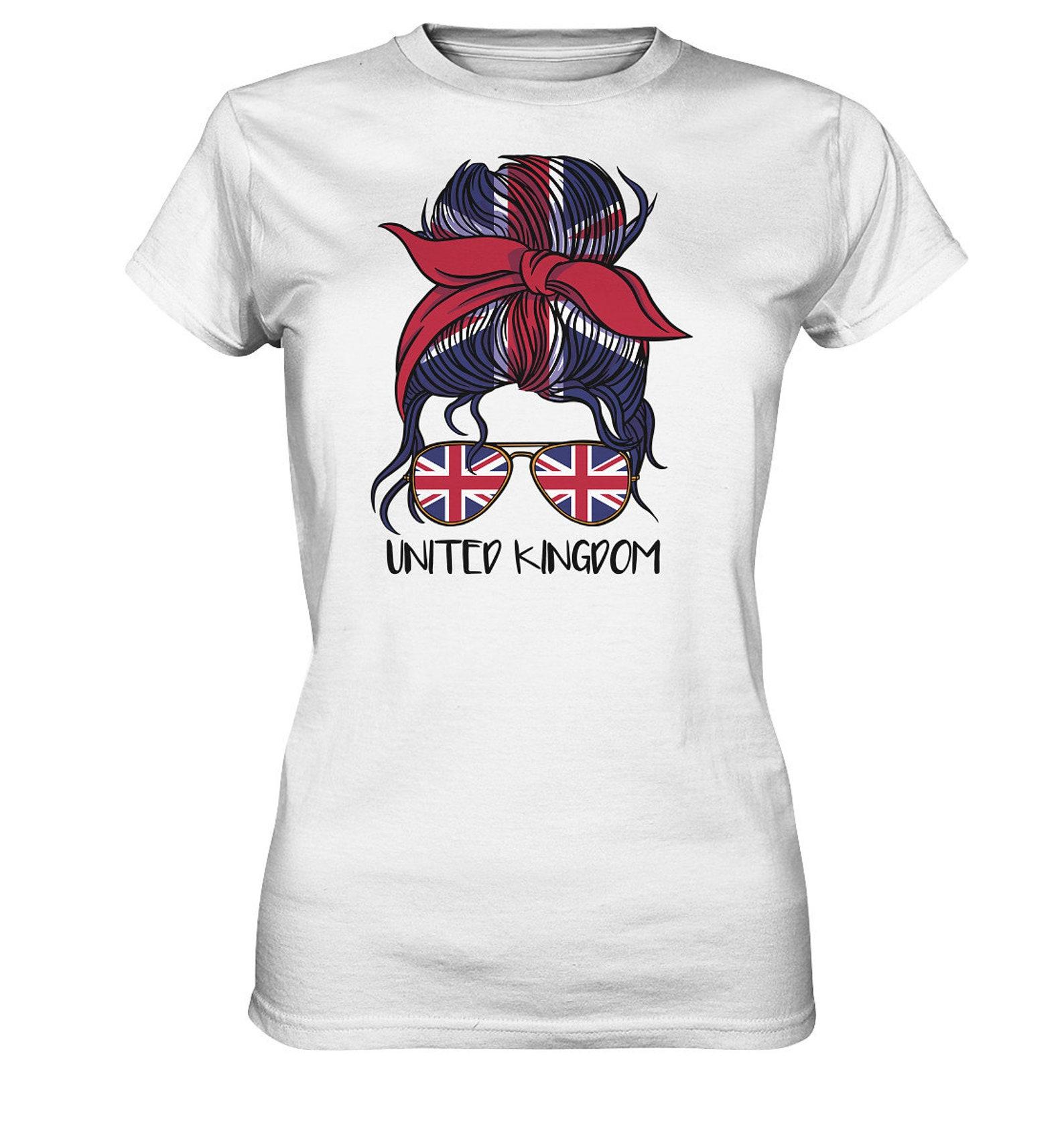Great Britain British Flag London England T-Shirt - Premium Shirt M