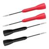 4Pcs Insulation Piercing Needle Pin Non Destructive Multimeter Test Probe 10A 600V For 2mm Test Lead Multimeter Test Probe