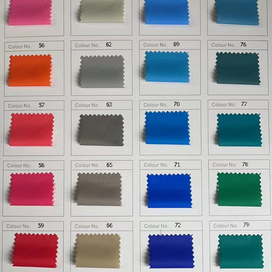 2024 New Matte Matte Nylon Spunbond Down Jacket Fabric, White with 20D Foamed Texture, Calendered Finish