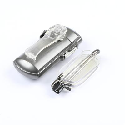 Tragbare Mini Folding Rahmenlose Lesebrille Frauen Männer Einstellbare Tempel Brillen Mit Fall Gürtel Clip Presbyopie Brille