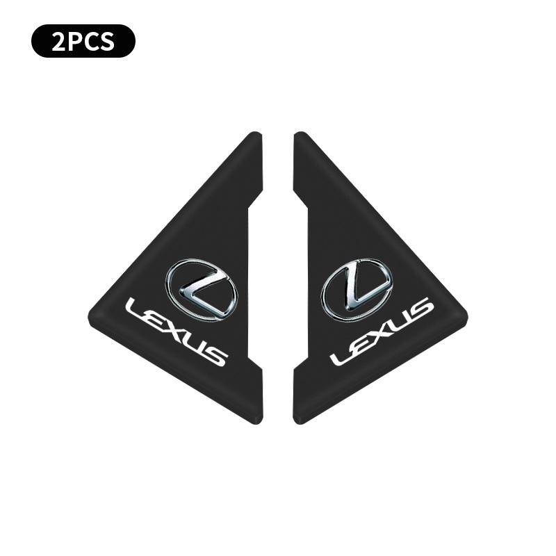 

2pcs Auto Logo Car Door Guard Edge Corner Protector For Lexus F-SPORT ES RX NX LS UX LM LX GX LC RZ IS CT GS RC HS SC TX L