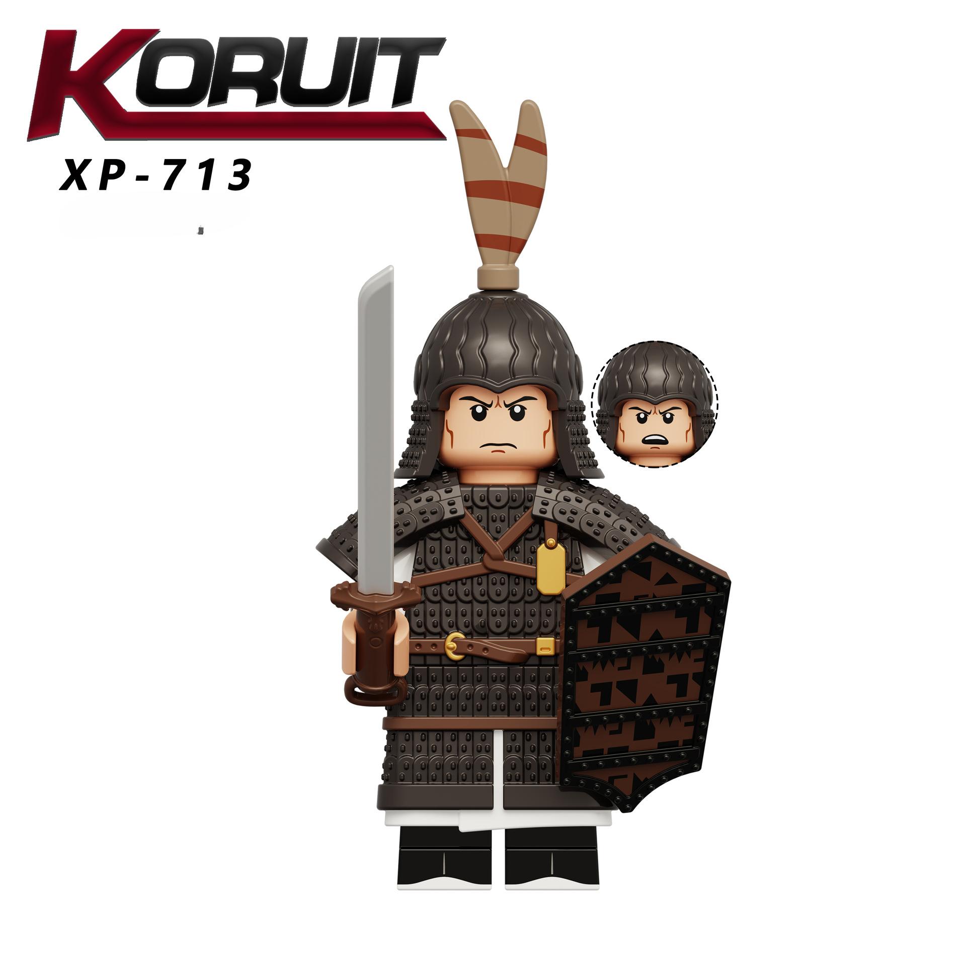 Древнекитайская династия Тан минифигурка строительный блок игрушки