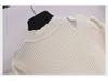 Stylish Long-Sleeve Knitted Princess Dress for Girls - Spring, Autumn, Winter