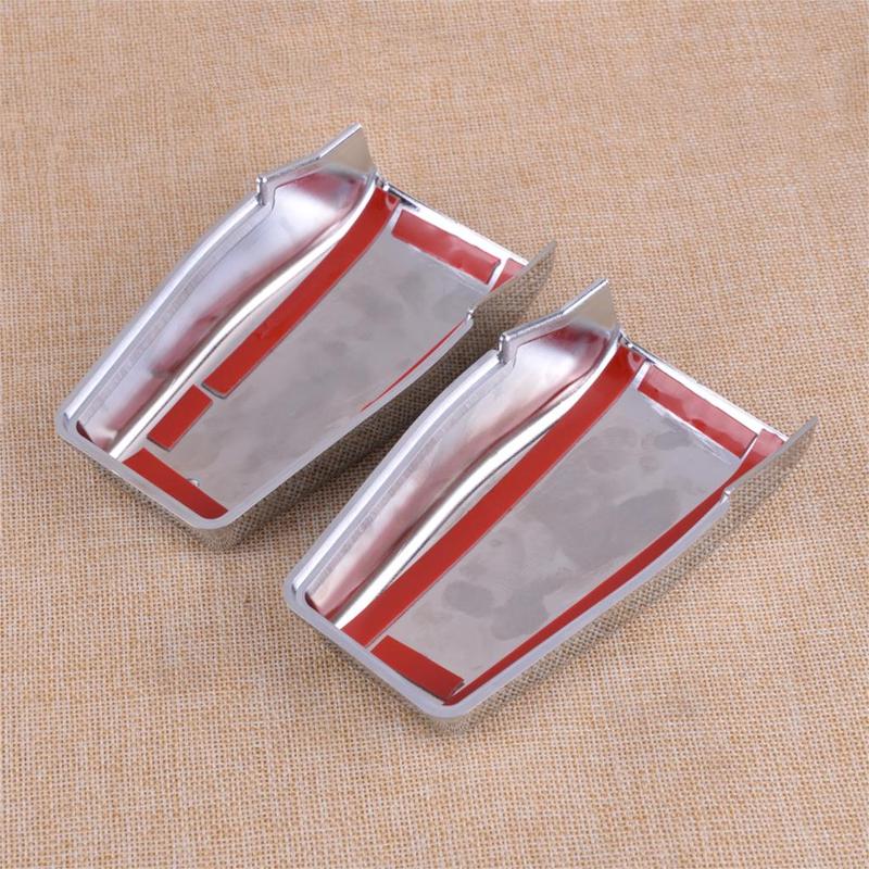 CITALL ABS Chrome Upper Rear Door Window Hinge Cover Trim Cap Fit for Jeep Wrangler JK 2007-2012 2013 2014 2015 2016 2017 2018