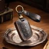 New High-end Key Protective Cover, Suitable for Jianghuai Volkswagen Sihao Key Bag, Leather Car Key Cover Special Case