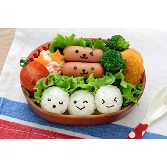 Ernest Character Bento (Nori Punch) Mini 3 typy snadného kráječe (Nikoniko Major Restaurant Brand A-77096