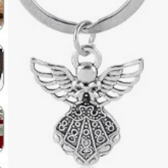 DIY Butterfly Angel Wings Keychain Pendant - Jewelry Accessories for Party Decoration