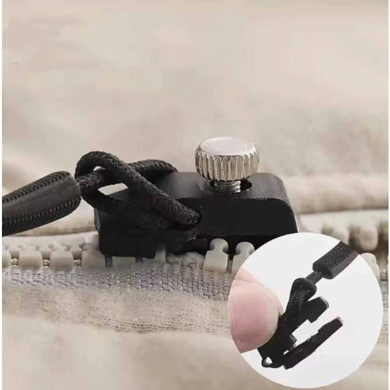 Universal Replaceable Zipper Accessories, Zipper Repairers, Back Bags, Outerwear, Clothes, Tool-free Detachable Zipper Pulls
