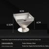 Diri 304 Edelstahl Quadratische Fleischpresse Form Set (8x8cm)
