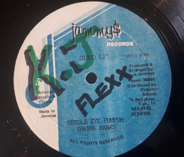 

12inch Record SHABBA RANKS MAJOR MACKEREL Needle Eye Pumpum Pretty Looks DSR2236 Jammys Records 1988 Jamaica Reggae Ska Dub Used